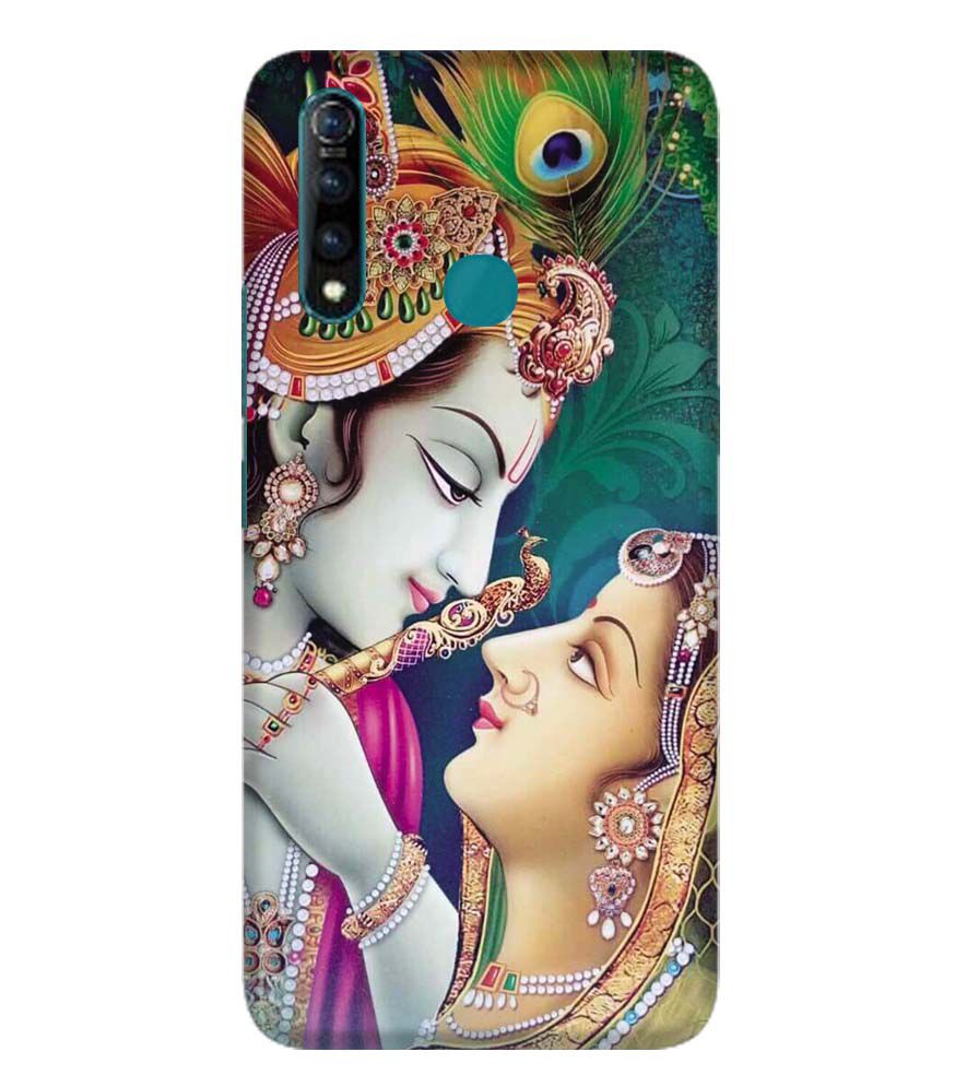 BG0072-Radha Krishna Back Cover for Vivo Z1 Pro