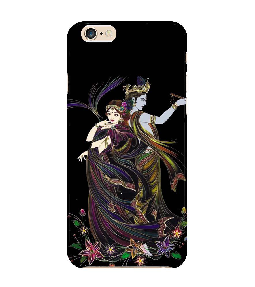 BG0074-Jai Radha Krishna Back Cover for Apple iPhone 6 and iPhone 6S