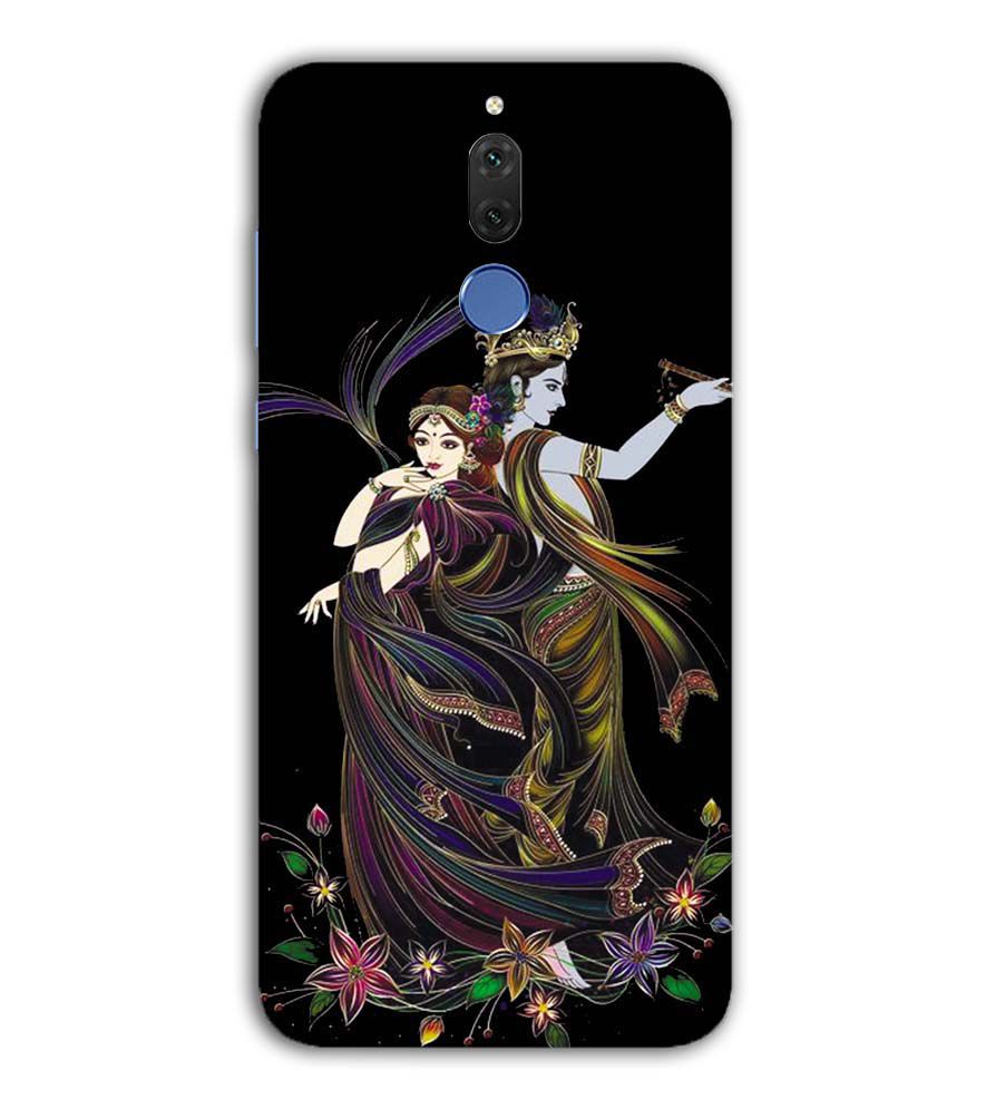 BG0074-Jai Radha Krishna Back Cover for Huawei Nova 2i