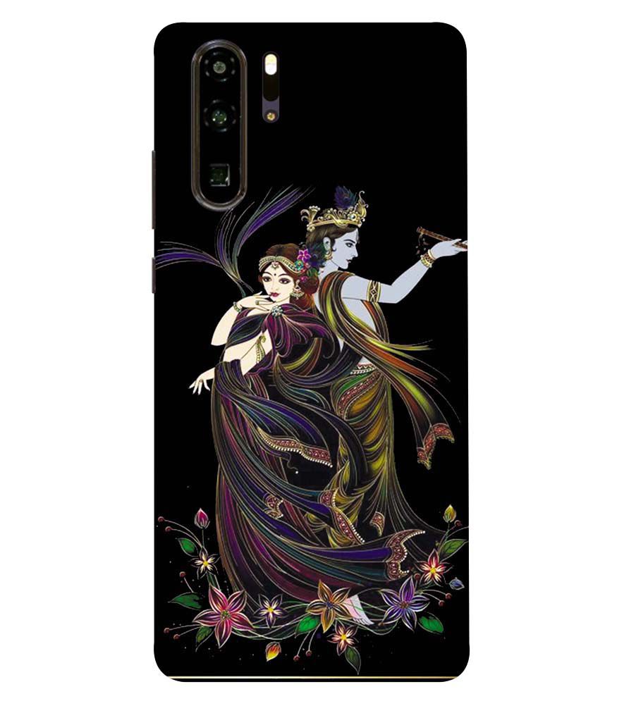 BG0074-Jai Radha Krishna Back Cover for Huawei P30 Pro