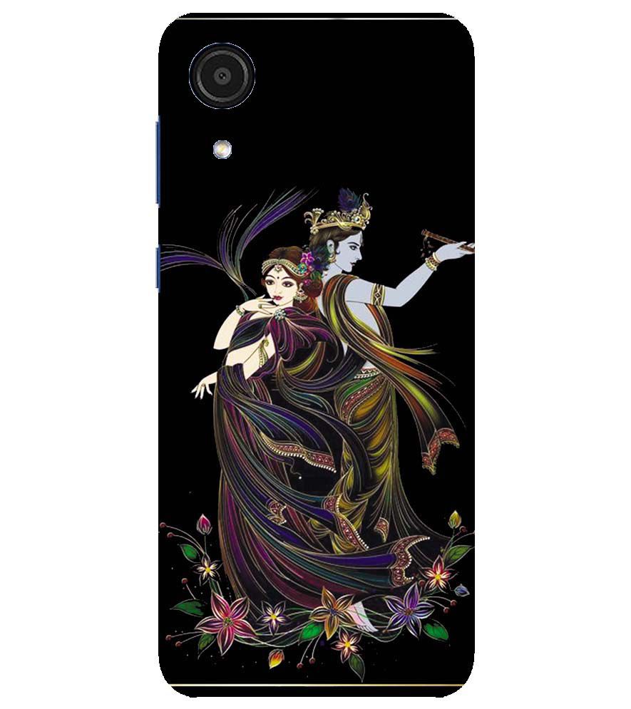 BG0074-Jai Radha Krishna Back Cover for Samsung Galaxy A03 Core