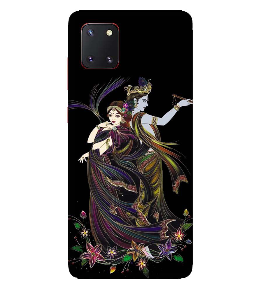 BG0074-Jai Radha Krishna Back Cover for Samsung Galaxy Note10 Lite