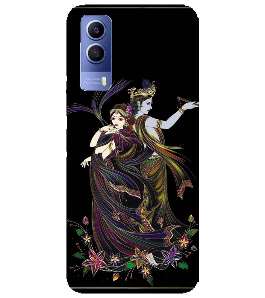 BG0074-Jai Radha Krishna Back Cover for vivo Y53s