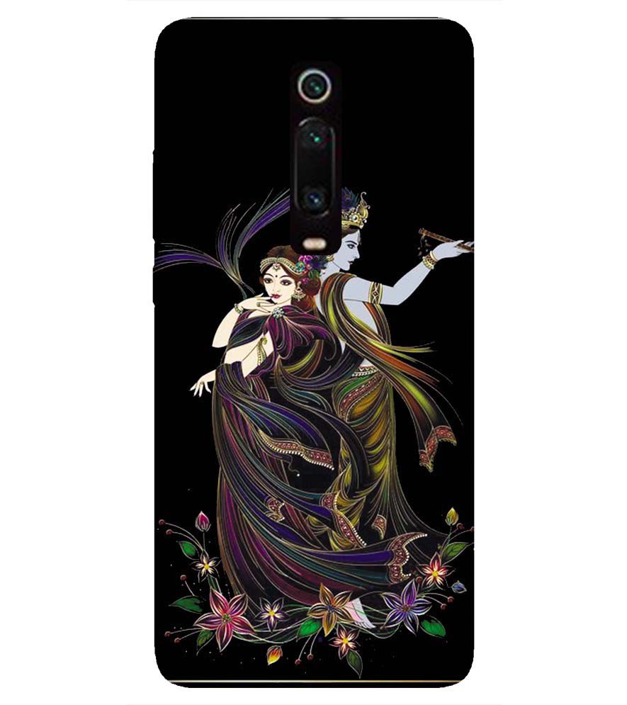 BG0074-Jai Radha Krishna Back Cover for Xiaomi Redmi K20 Pro