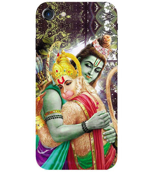 BG0075-Ram And Hanuman Ji Back Cover for Apple iPhone 7