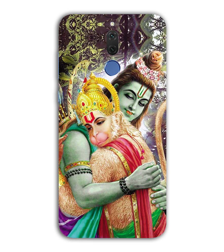 BG0075-Ram And Hanuman Ji Back Cover for Huawei Nova 2i