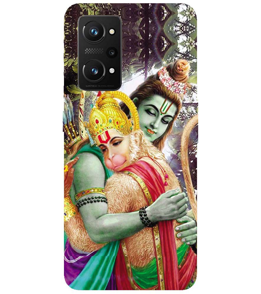 BG0075-Ram And Hanuman Ji Back Cover for Realme X7 Max 5G