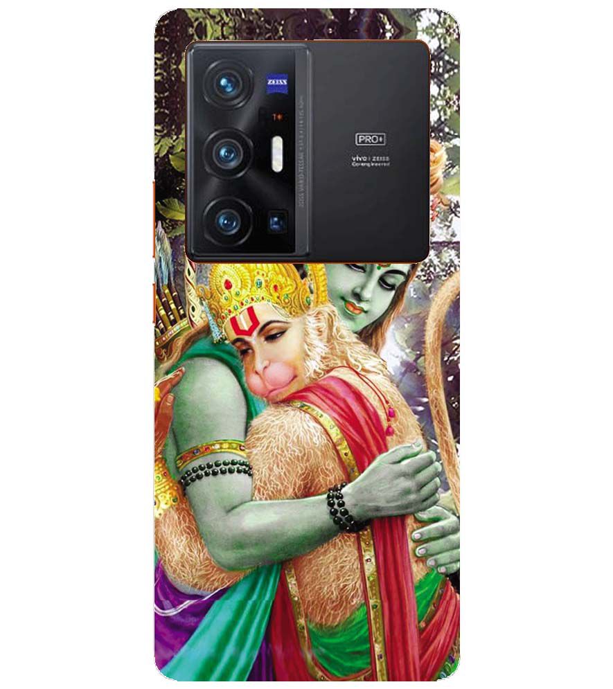 BG0075-Ram And Hanuman Ji Back Cover for vivo X70 Pro+