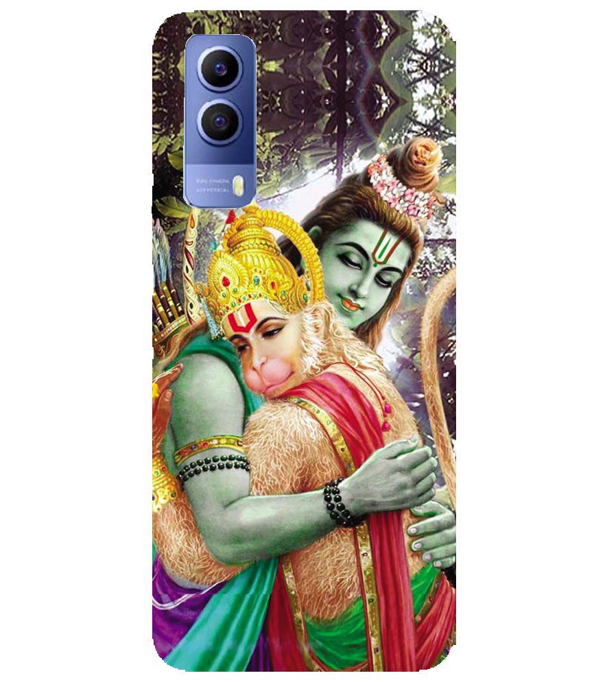 BG0075-Ram And Hanuman Ji Back Cover for vivo Y53s