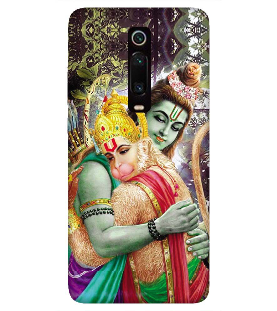 BG0075-Ram And Hanuman Ji Back Cover for Xiaomi Redmi K20 Pro