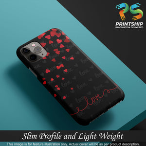 BT0003-Love Quote In A Black Back Ground Back Cover for Apple iPhone XR-Image4