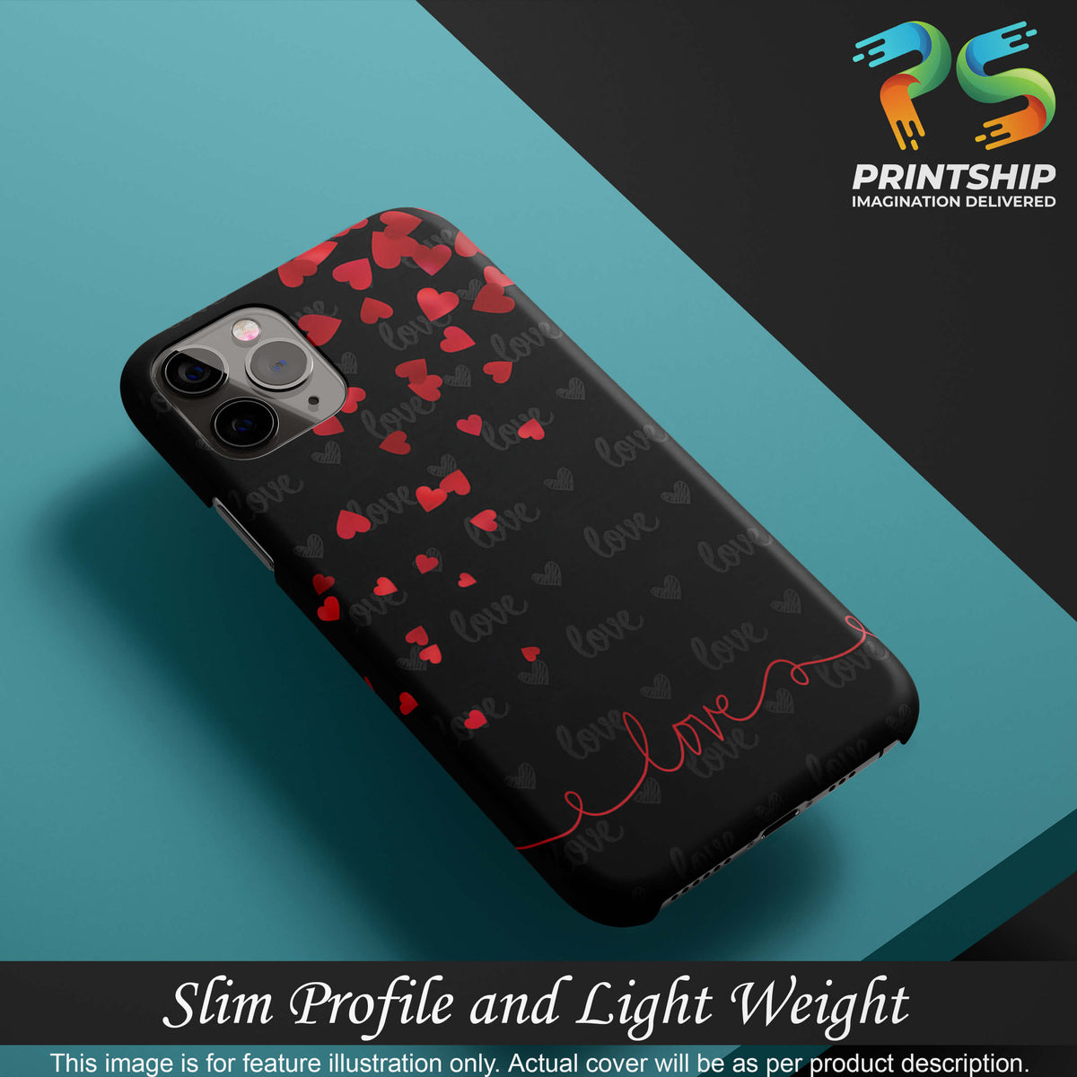 BT0003-Love Quote In A Black Back Ground Back Cover for vivo X70 Pro+-Image4