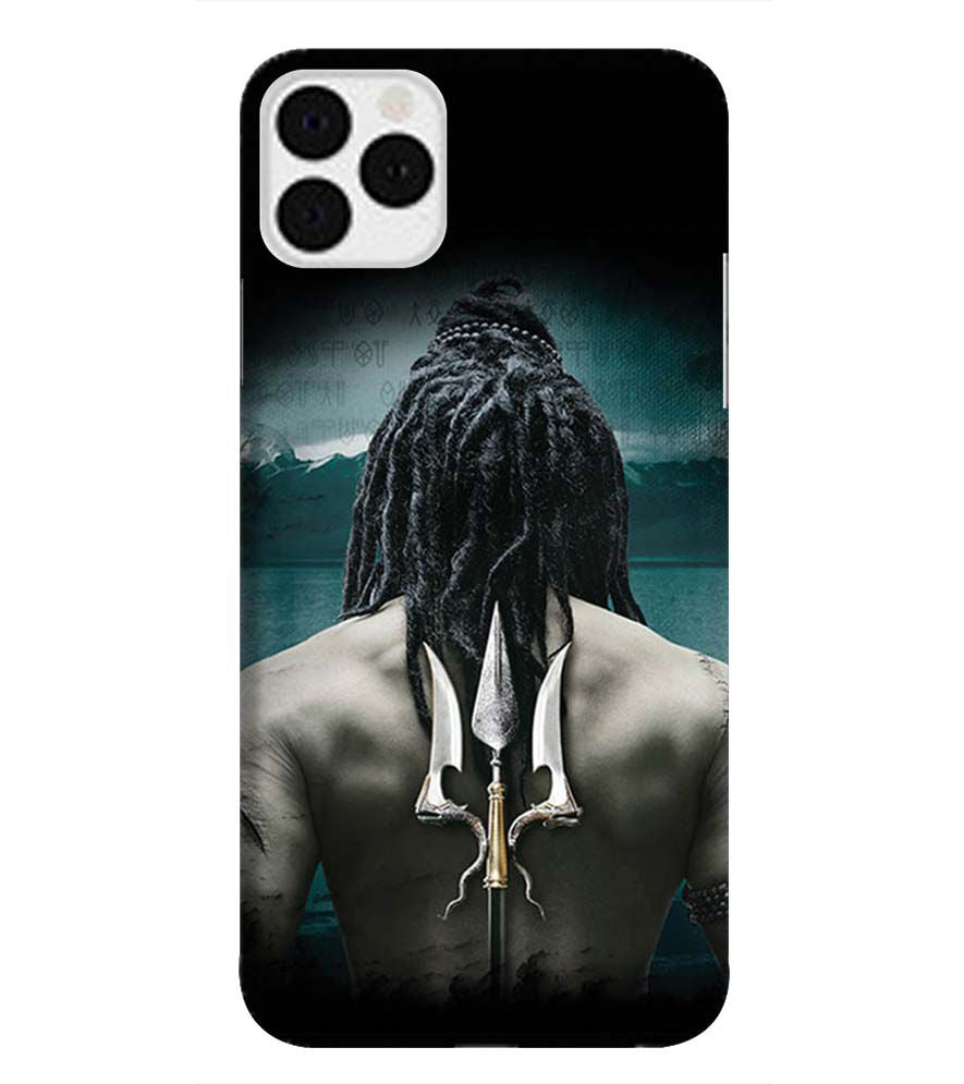 BT0233-Lord Shiva Rear Pic Back Cover for Apple iPhone 11 Pro