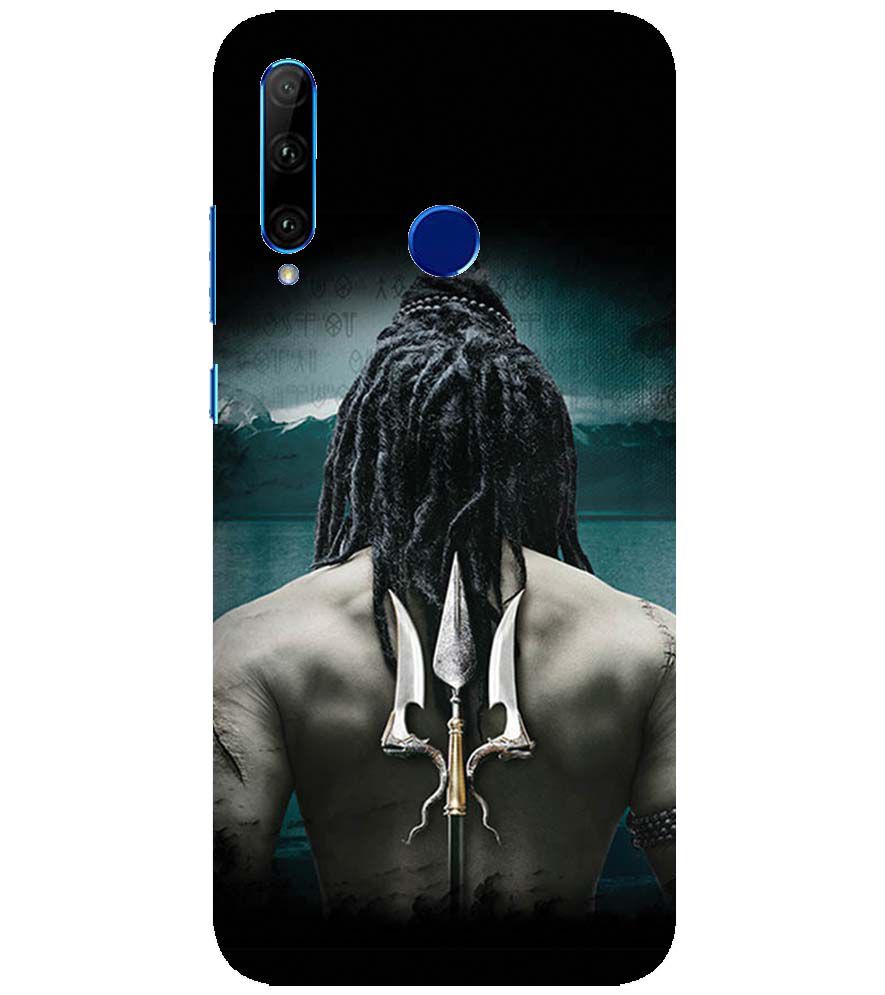BT0233-Lord Shiva Rear Pic Back Cover for Huawei Honor 10i
