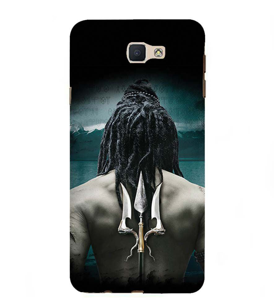 BT0233-Lord Shiva Rear Pic Back Cover for Samsung Galaxy J7 Prime (2016)