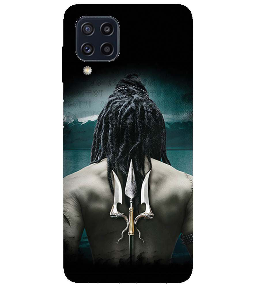 BT0233-Lord Shiva Rear Pic Back Cover for Samsung Galaxy M32 Prime