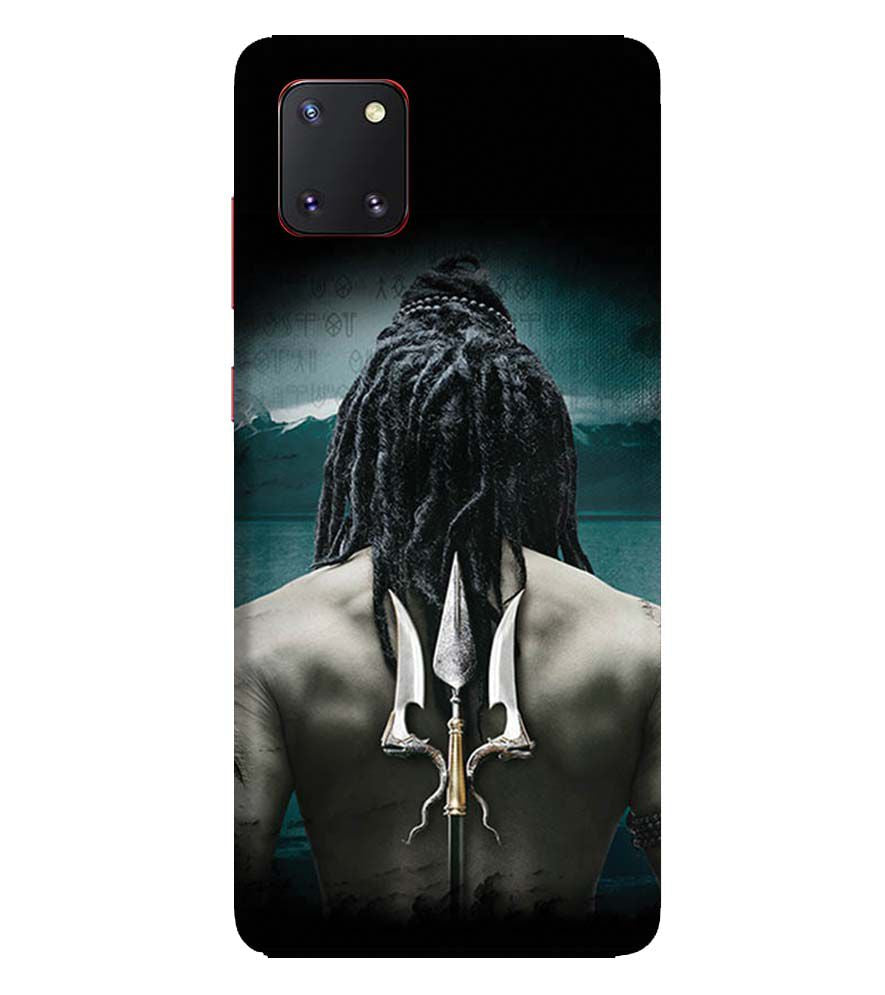 BT0233-Lord Shiva Rear Pic Back Cover for Samsung Galaxy Note10 Lite