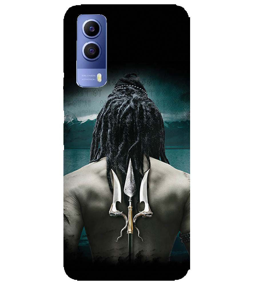 BT0233-Lord Shiva Rear Pic Back Cover for vivo Y53s