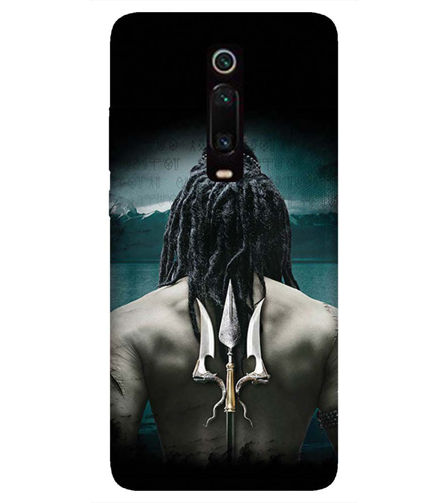 BT0233-Lord Shiva Rear Pic Back Cover for Xiaomi Redmi K20 Pro