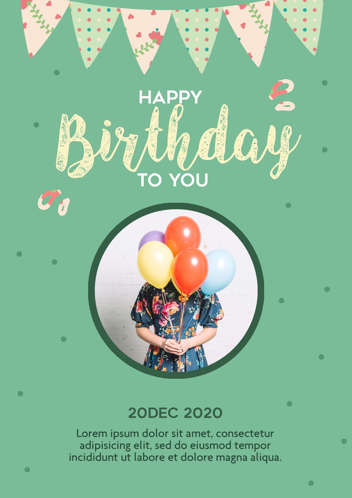 Customised Birthday Invitation Card