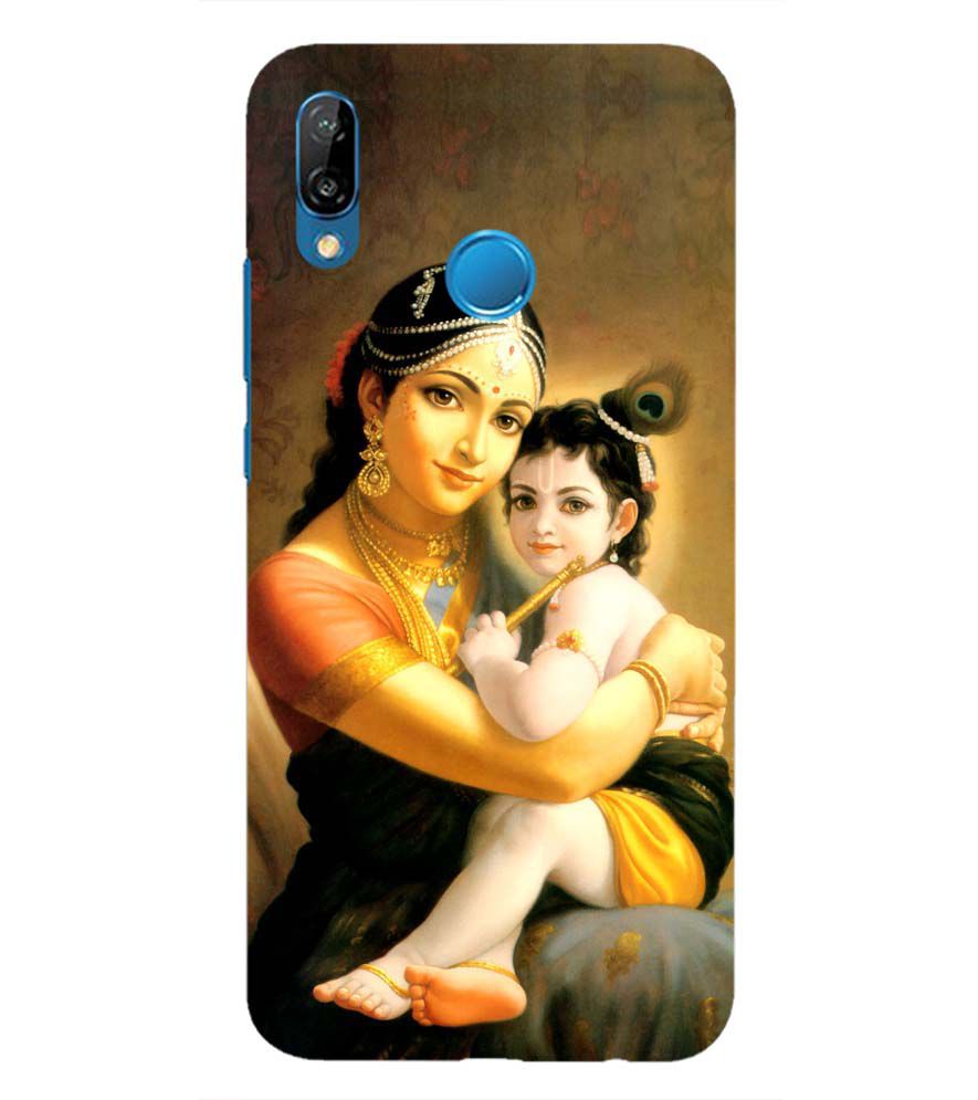 D1478-Krishna With Yashoda Back Cover for Huawei Nova 3e