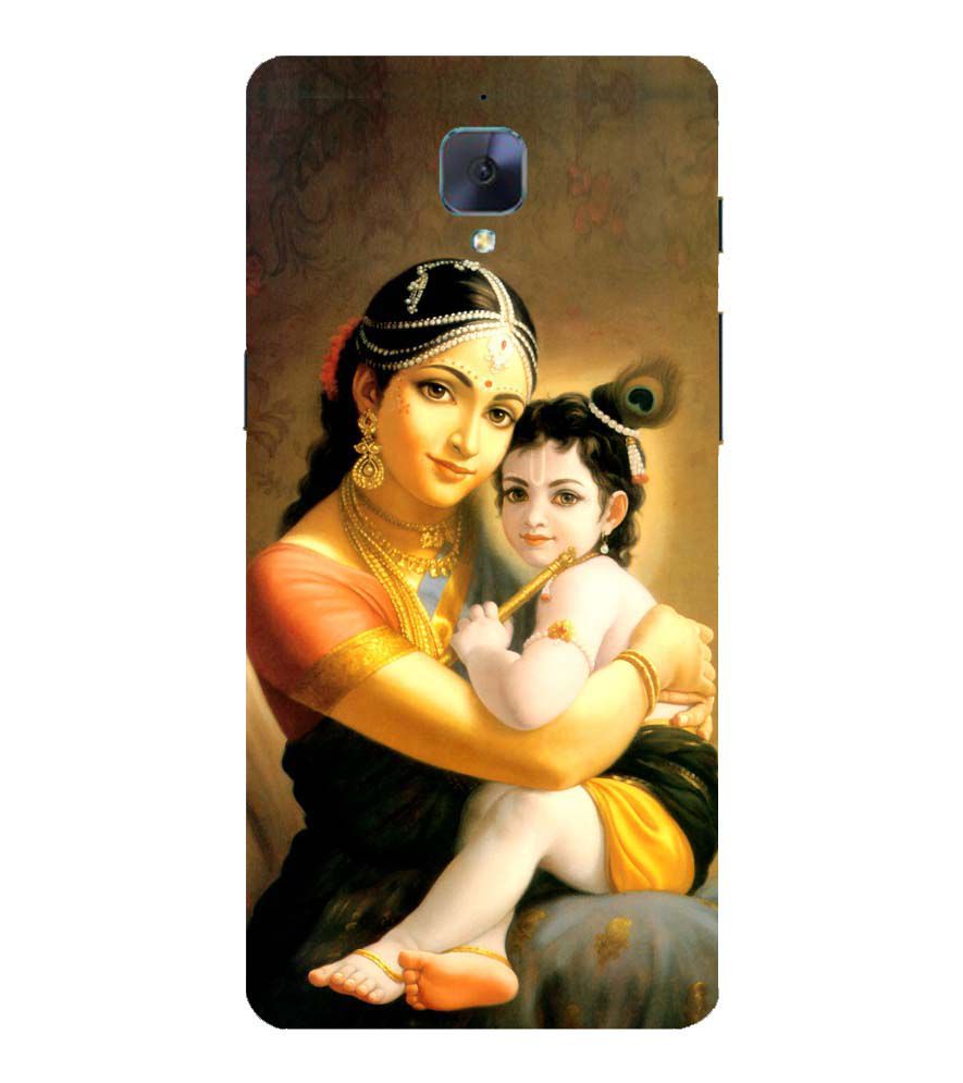 D1478-Krishna With Yashoda Back Cover for OnePlus 3 and OnePlus 3T