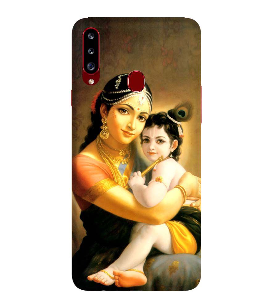 D1478-Krishna With Yashoda Back Cover for Samsung Galaxy A20s