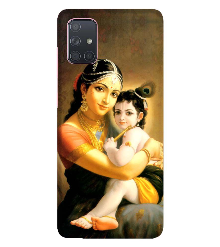 D1478-Krishna With Yashoda Back Cover for Samsung Galaxy A71