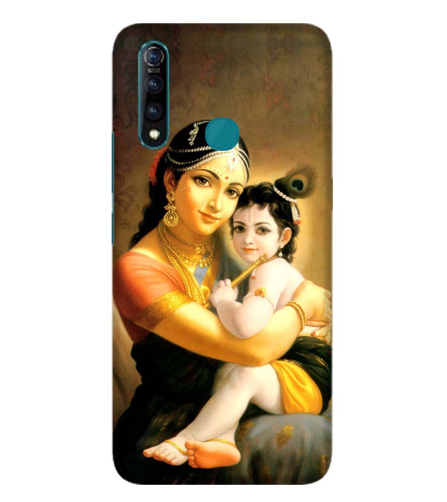 D1478-Krishna With Yashoda Back Cover for Vivo Z1 Pro