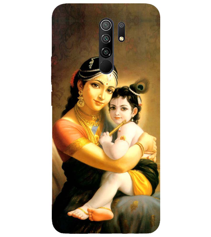 D1478-Krishna With Yashoda Back Cover for Xiaomi Poco M2