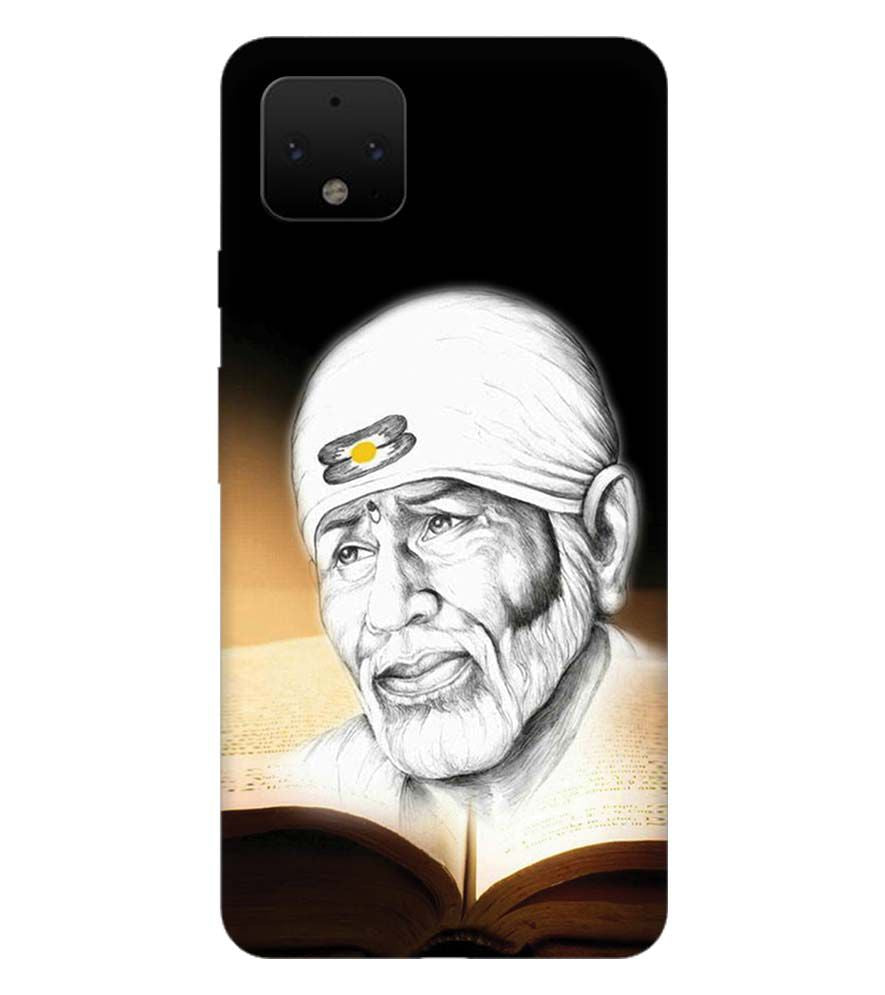 D1516-Sai Baba Back Cover for Google Pixel 4