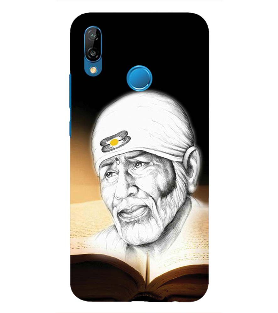 D1516-Sai Baba Back Cover for Huawei P20 Lite