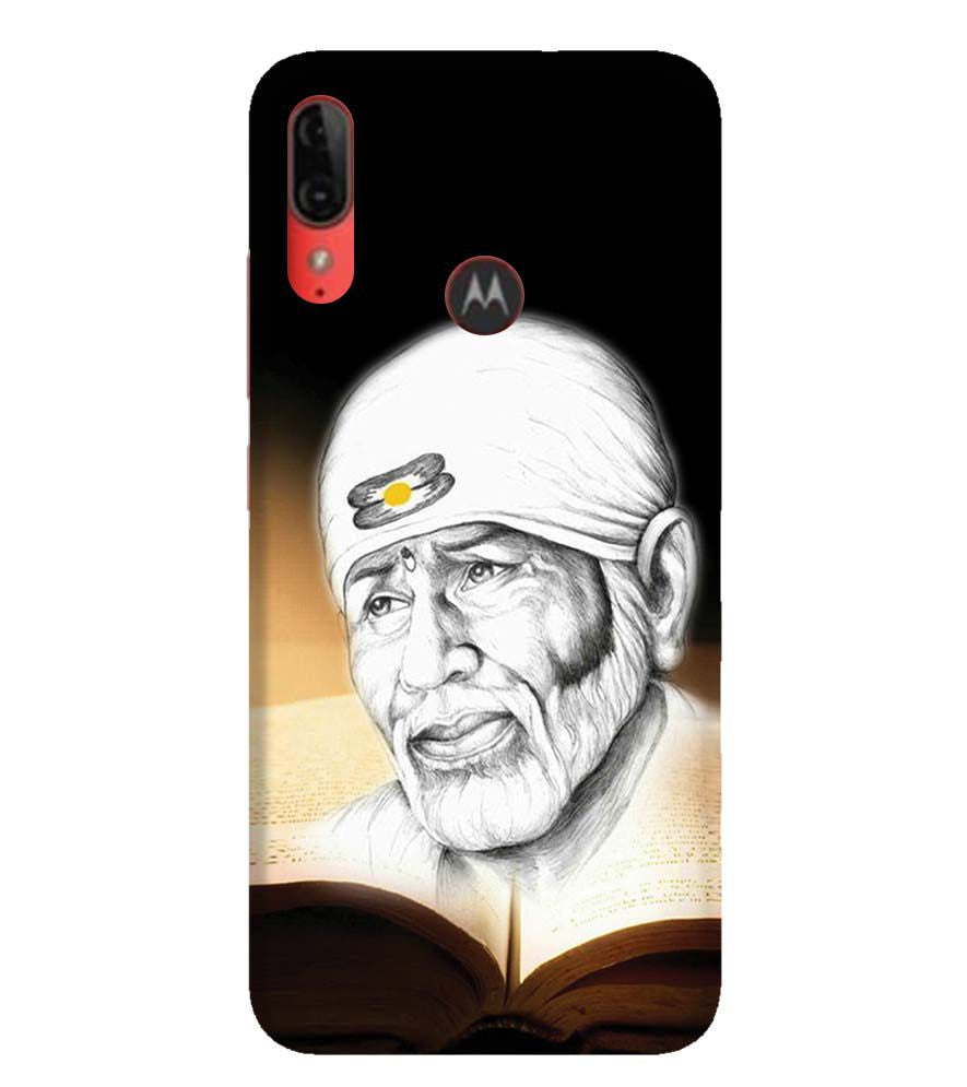 D1516-Sai Baba Back Cover for Motorola Moto E6s