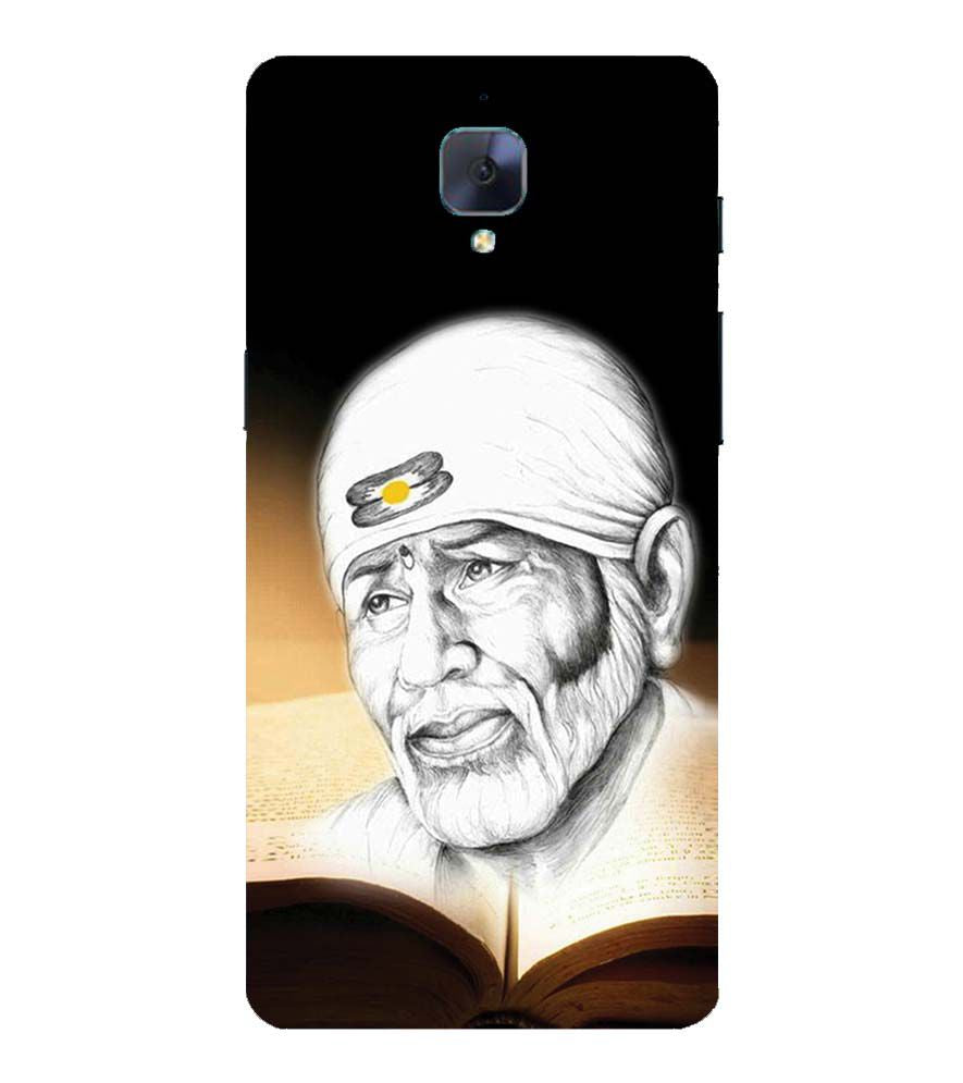 D1516-Sai Baba Back Cover for OnePlus 3 and OnePlus 3T