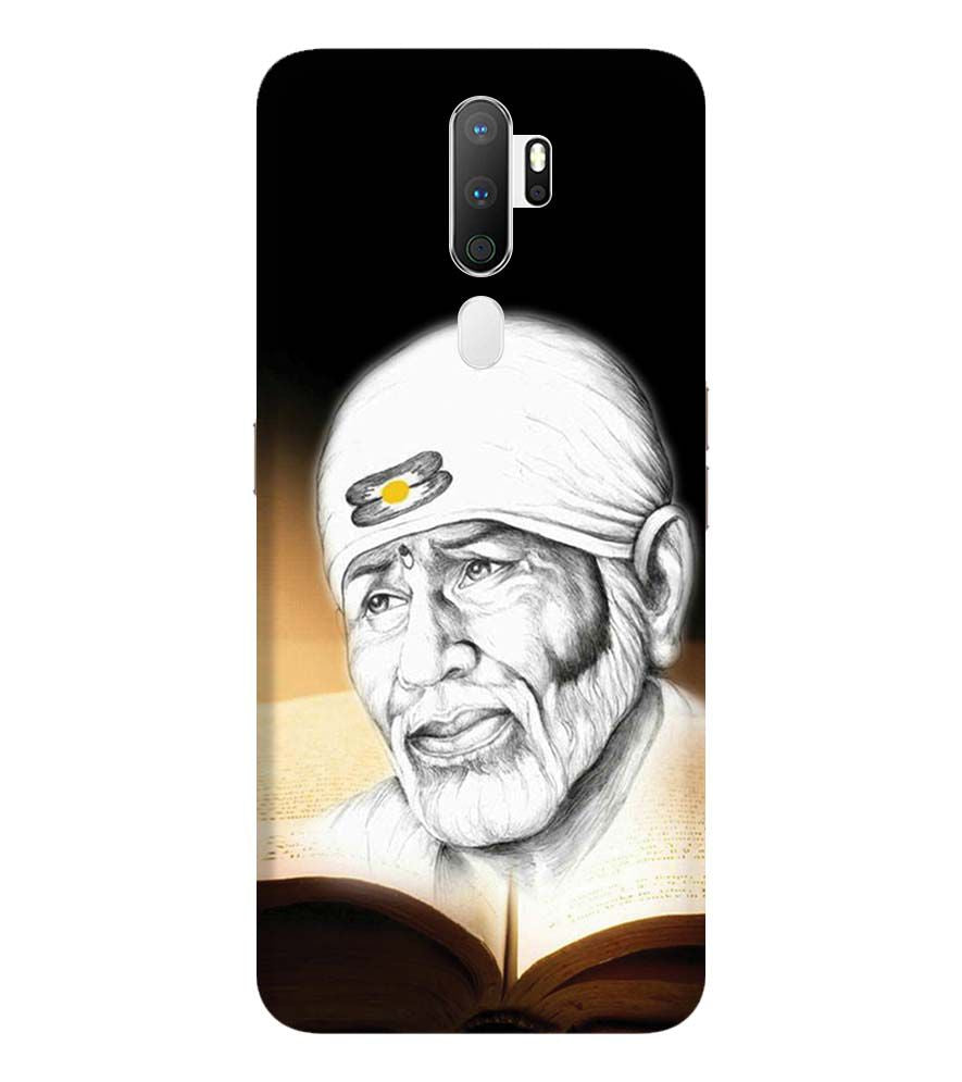 D1516-Sai Baba Back Cover for Oppo A9 (2020)