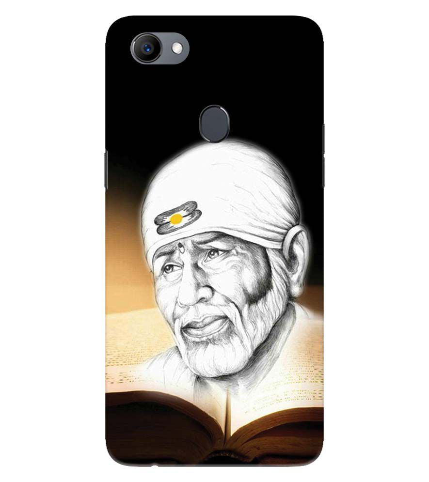 D1516-Sai Baba Back Cover for Oppo F5 Plus