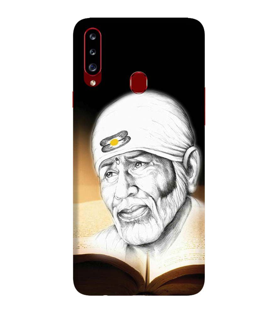 D1516-Sai Baba Back Cover for Samsung Galaxy A20s