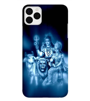 D1535-Shiv Parvati Back Cover for Apple iPhone 11 Pro