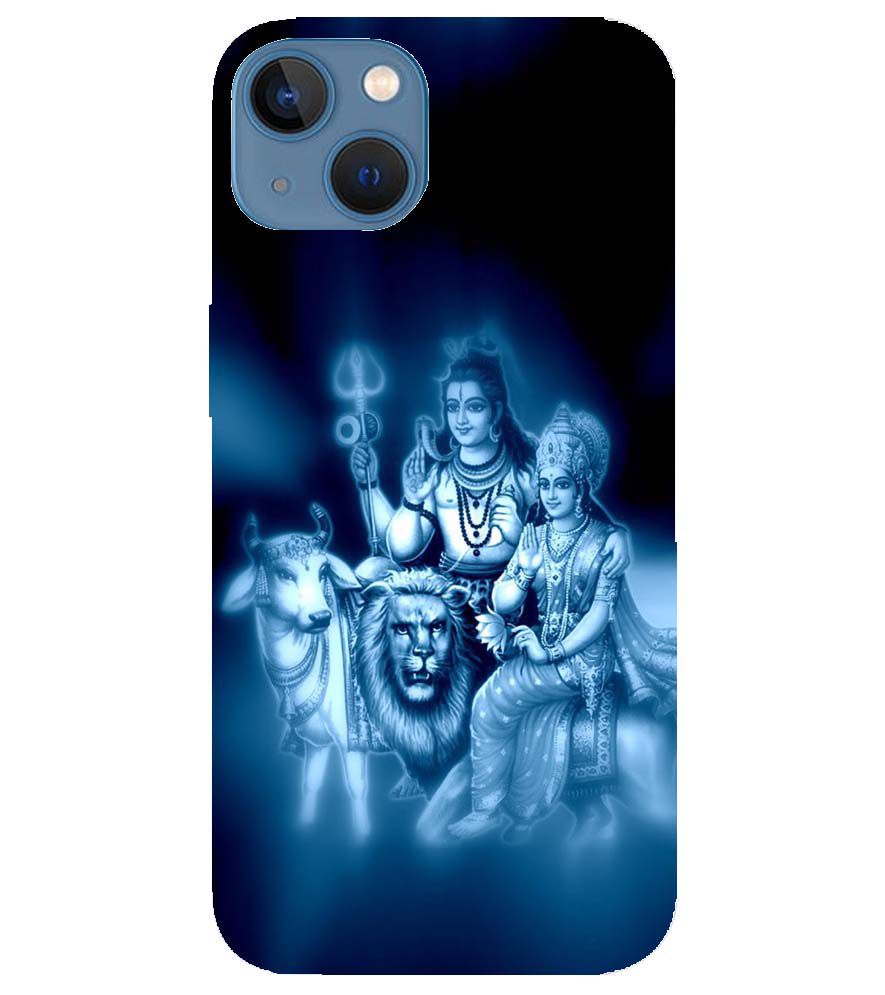 D1535-Shiv Parvati Back Cover for Apple iPhone 13