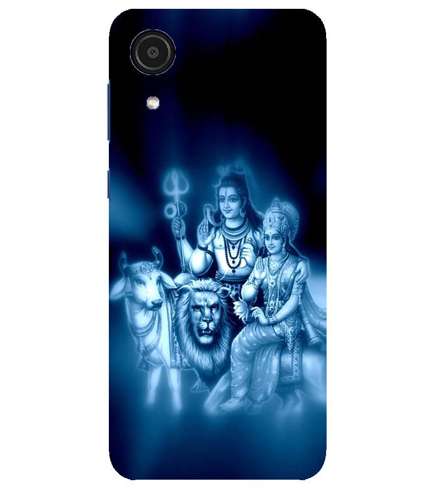 D1535-Shiv Parvati Back Cover for Samsung Galaxy A03 Core