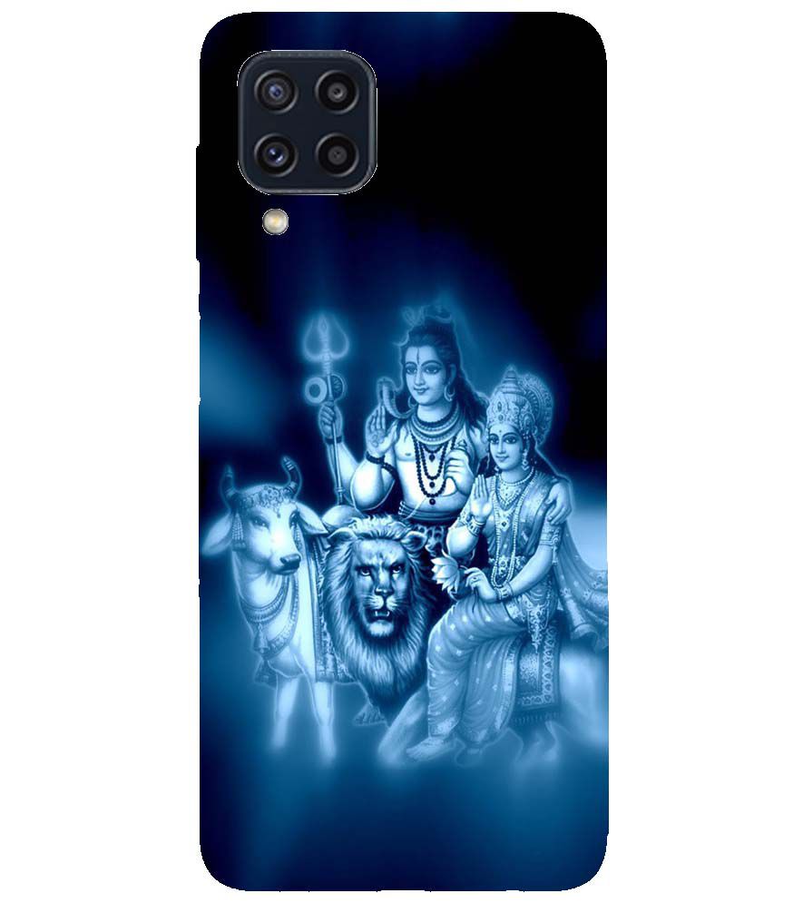 D1535-Shiv Parvati Back Cover for Samsung Galaxy M32 Prime