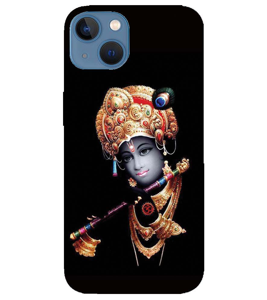 D1540-Beautiful Looking Lord Krishna Back Cover for Apple iPhone 13