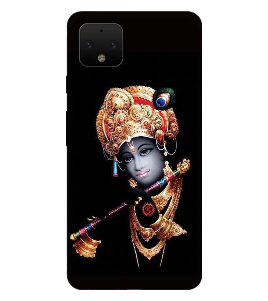 D1540-Beautiful Looking Lord Krishna Back Cover for Google Pixel 4