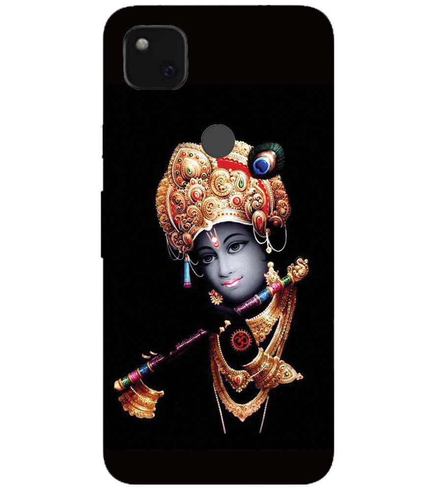 D1540-Beautiful Looking Lord Krishna Back Cover for Google Pixel 4a