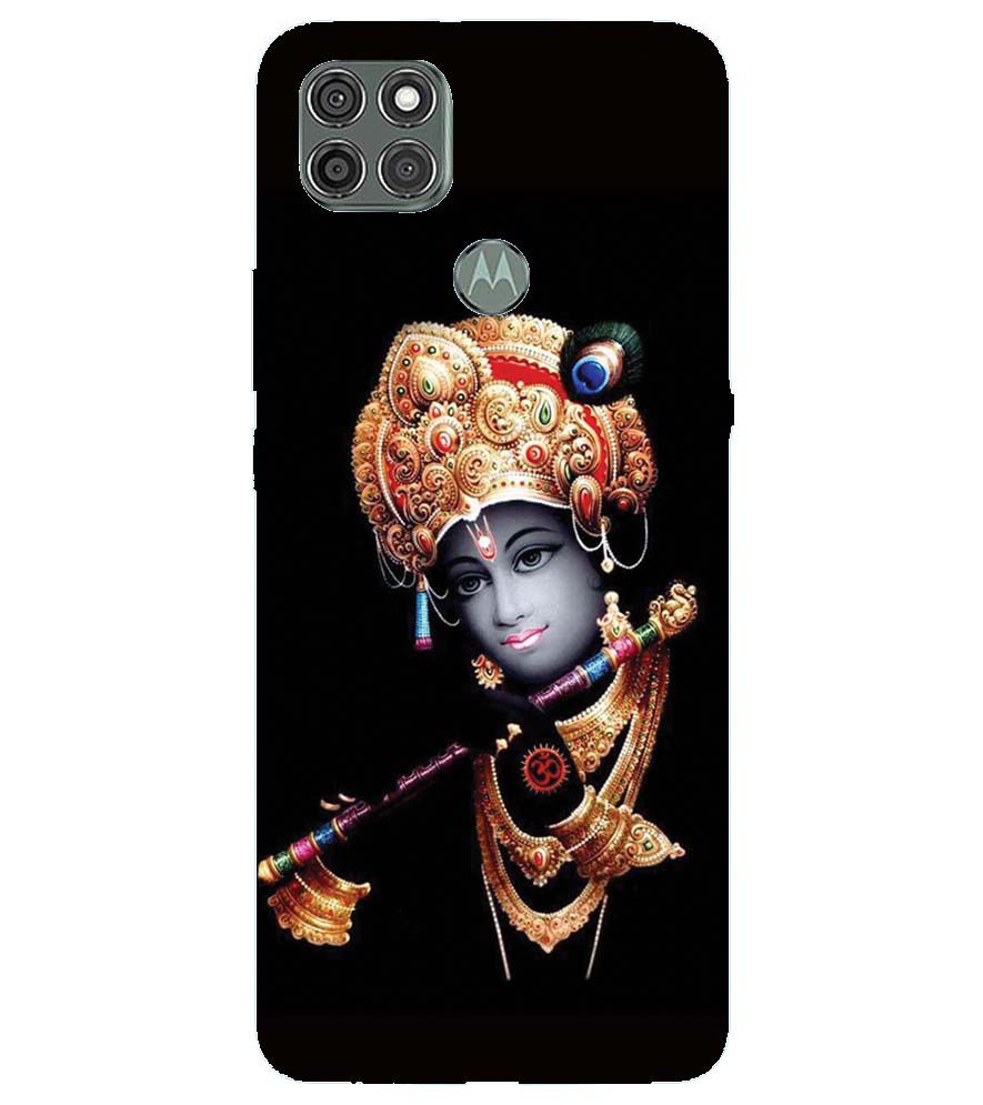 D1540-Beautiful Looking Lord Krishna Back Cover for Motorola Moto G9 Power