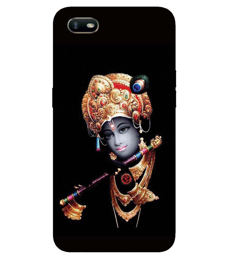 D1540-Beautiful Looking Lord Krishna Back Cover for Oppo A1k