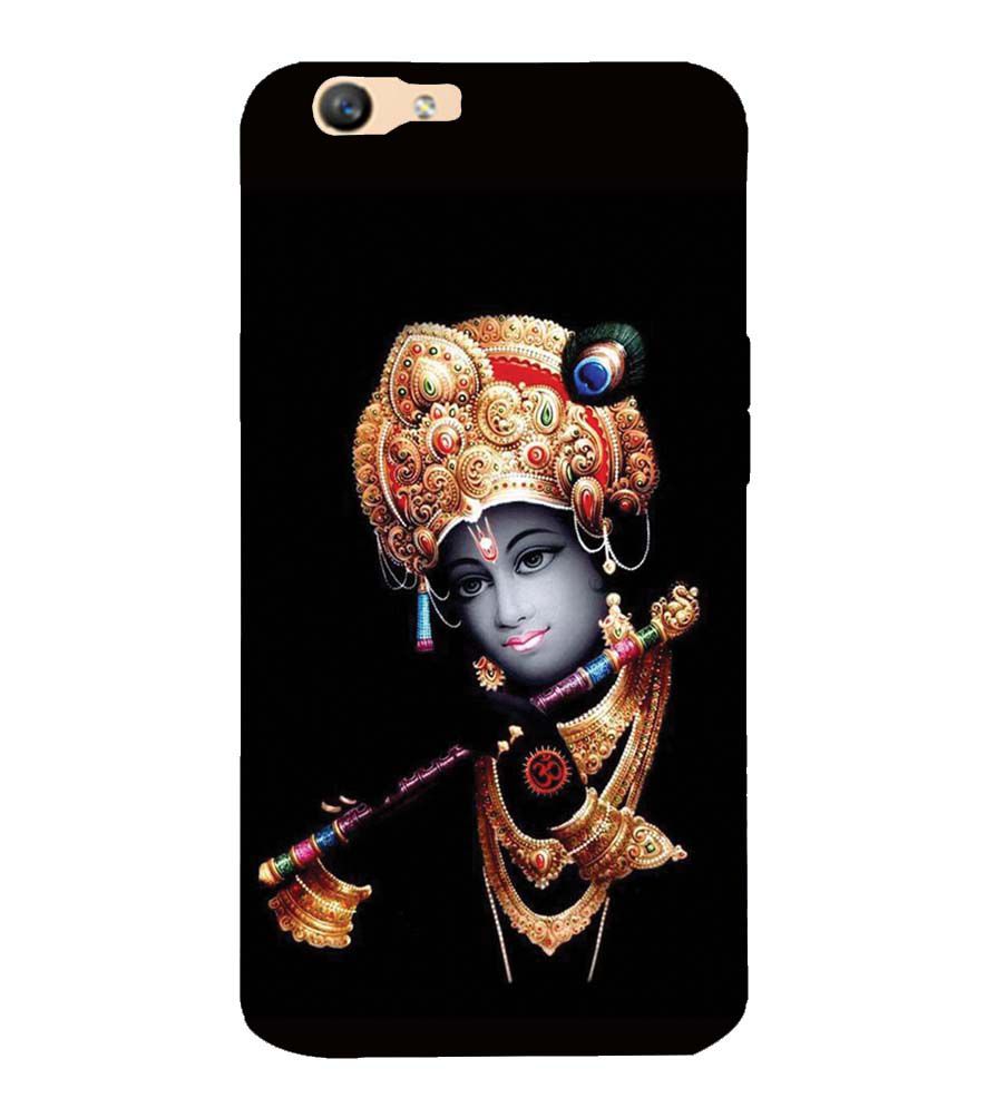 D1540-Beautiful Looking Lord Krishna Back Cover for Oppo F1s : A59