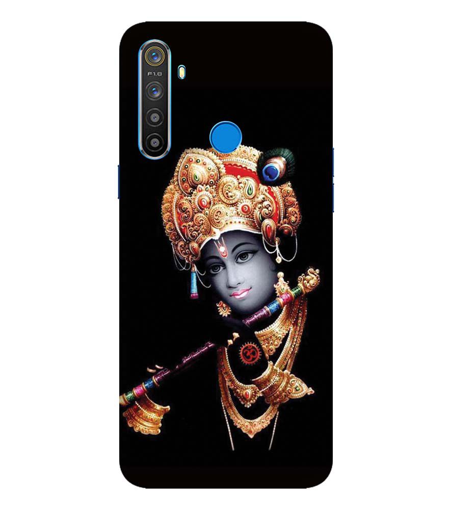D1540-Beautiful Looking Lord Krishna Back Cover for Realme Narzo 10
