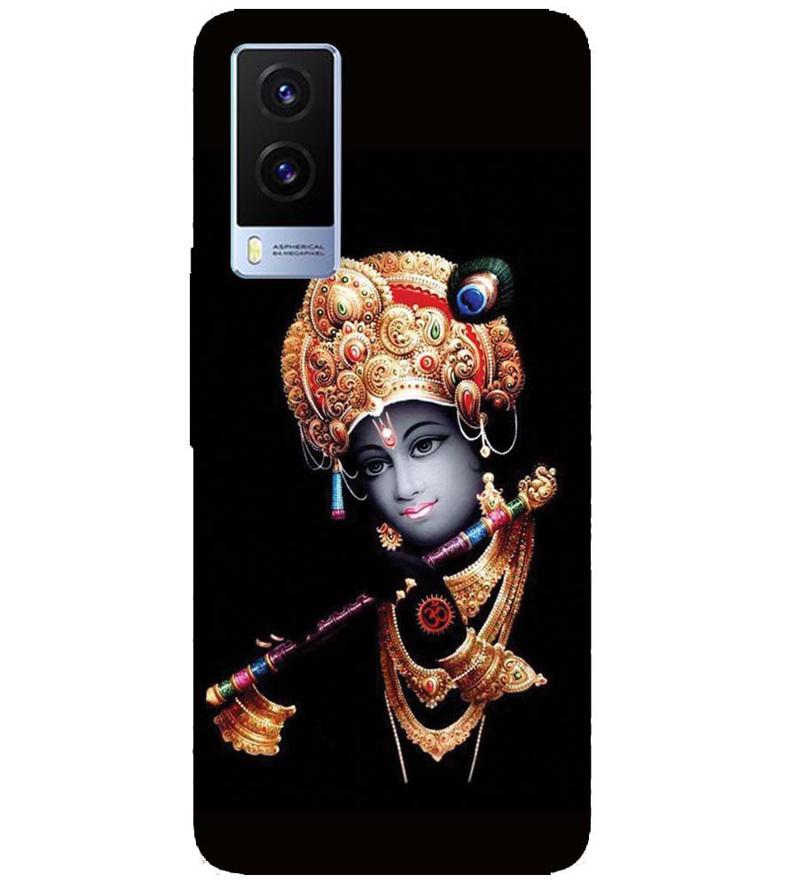 D1540-Beautiful Looking Lord Krishna Back Cover for Vivo V21e 5G