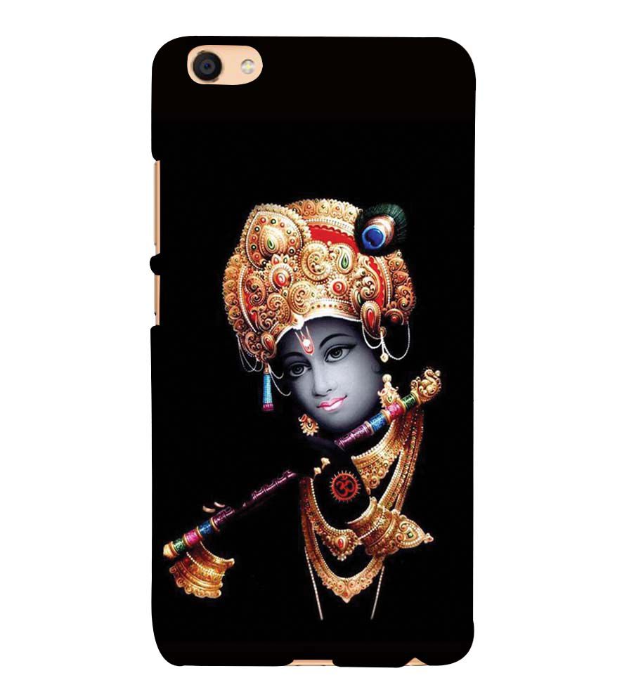 D1540-Beautiful Looking Lord Krishna Back Cover for vivo Y55s